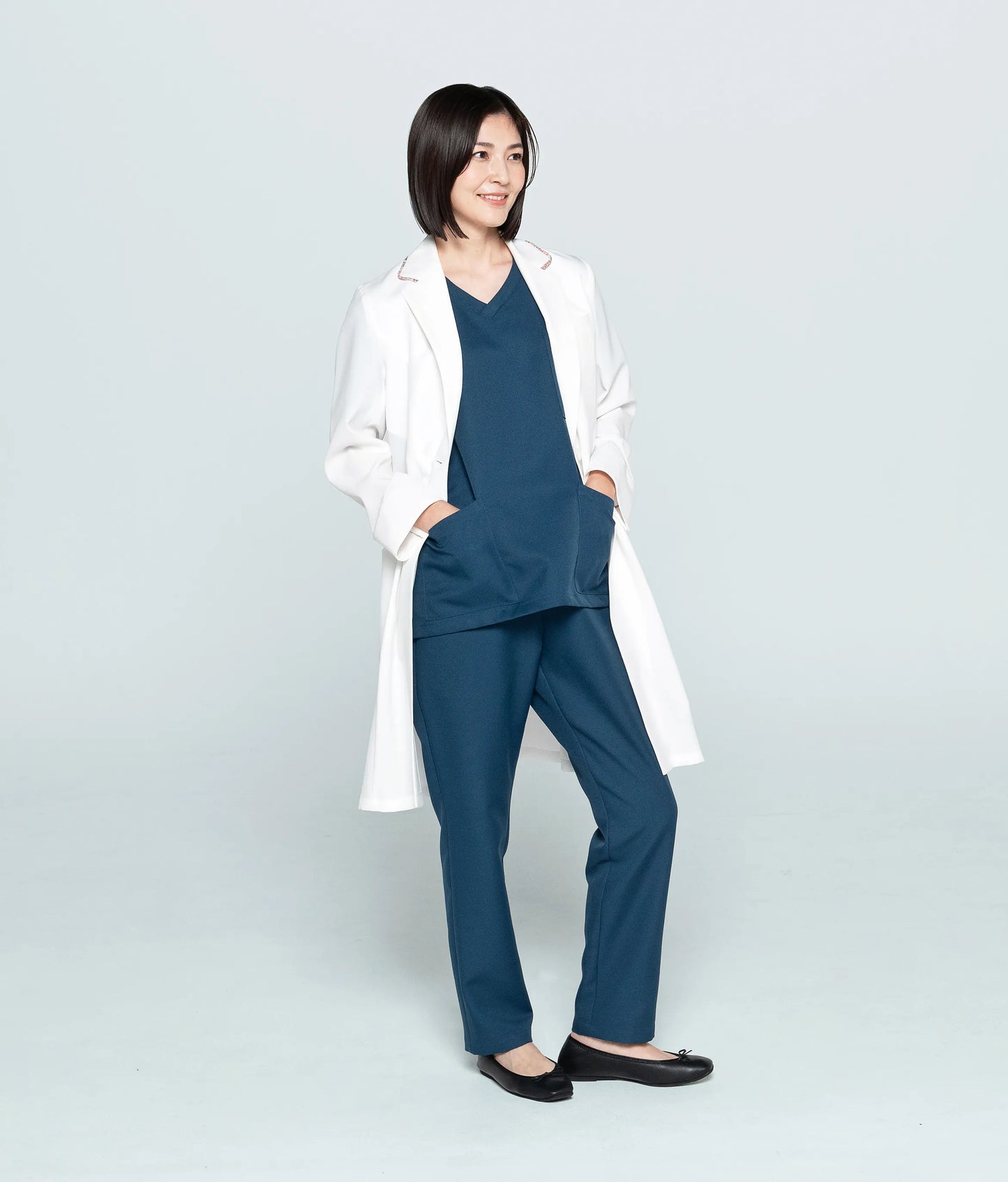 Mサイズ着用(モデル身長166cm)着用インナー:PD0001