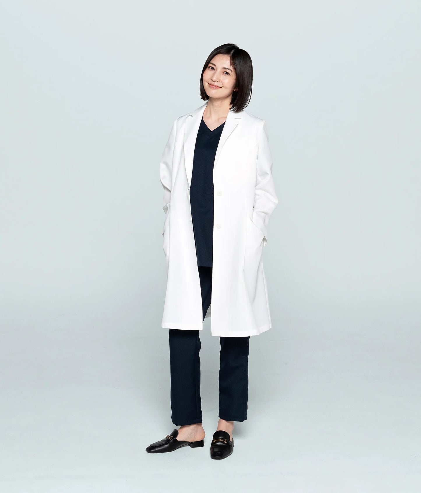 Mサイズ着用(モデル身長166cm)着用インナー:PD0001