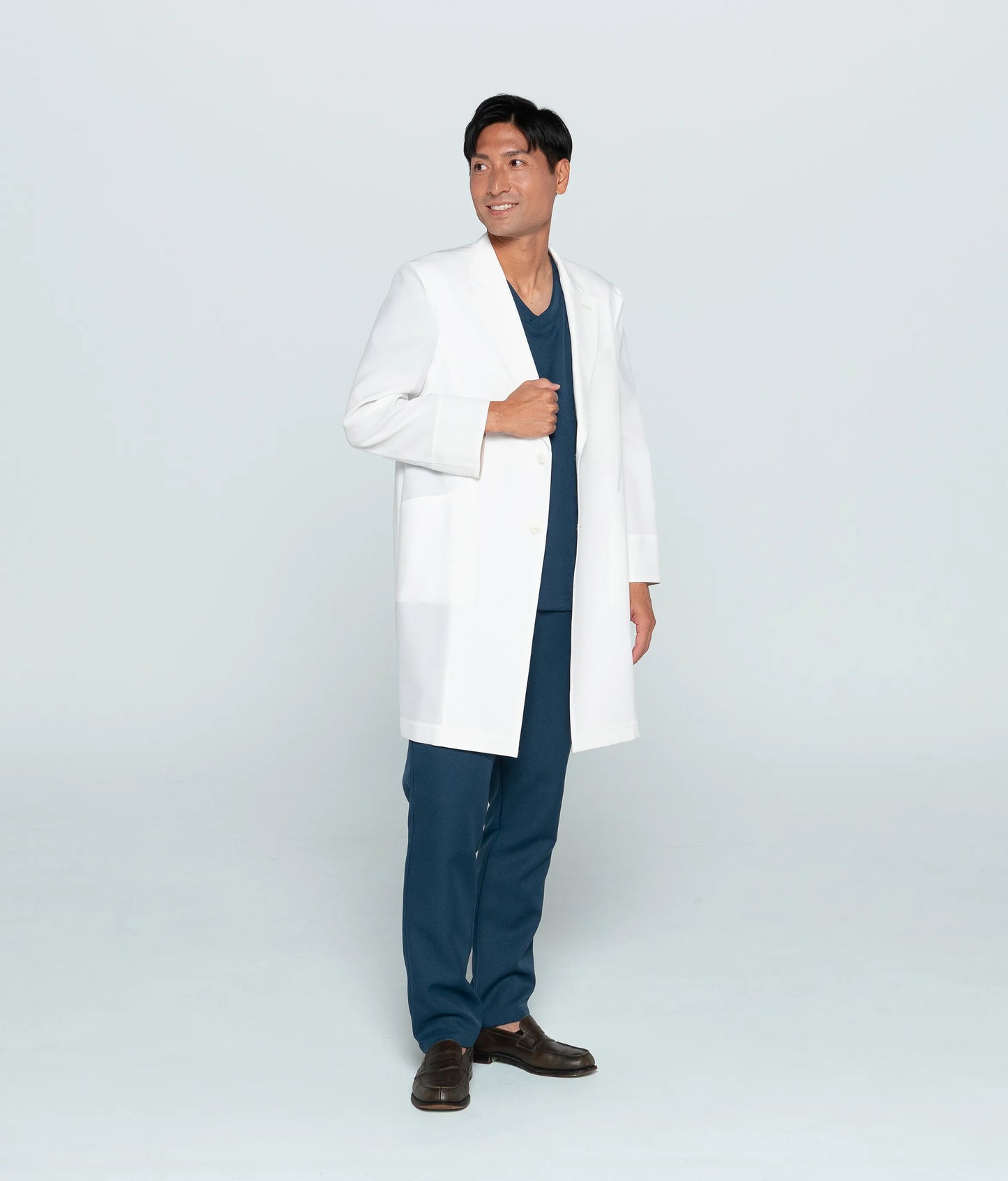 ベージュ Lサイズ着用(モデル身長180cm)着用インナー:PD0001